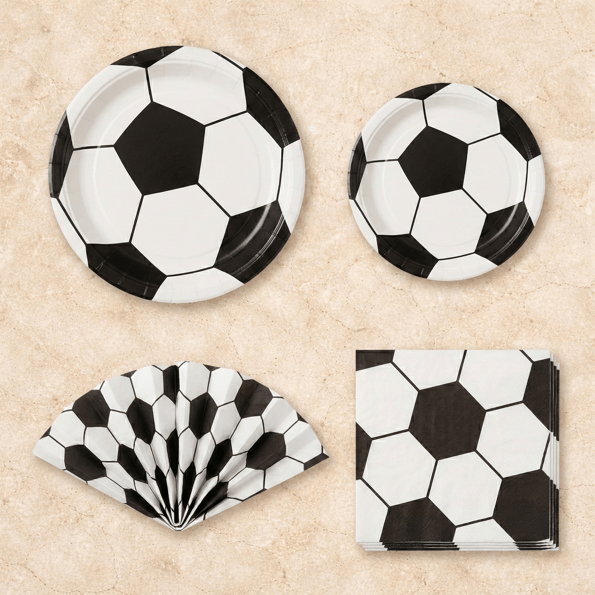 Soccer Themed Tableware Set for Kids