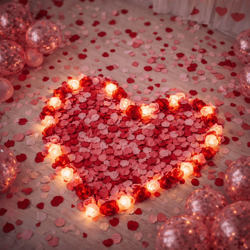 Romantic Pink Decoration Set 